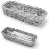 Galda piederumu groza dakšas naži pelēki melange 270x100x45 mm - Hendi 426081