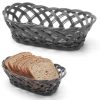 Augļu konteineru grozs pīts ovāls dārzenis 225x130x55 mm - Hendi 426234