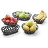 Augļu konteineru grozs pīts dārzeņu ovāls 320x230x55 mm - Hendi 426265