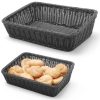 Maizes ekspozīcijas grozs. Melna leening maize 400x300x120 mm - Hendi 426661