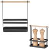 Organizatora galda grozs garšvielām ar koka rokturi 23x10x24 cm - Hendi 427040