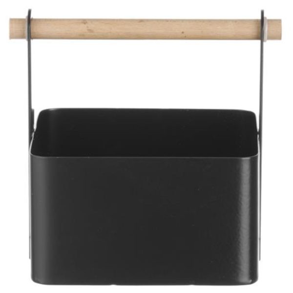 Organizatora galda grozs garšvielām ar koka rokturi 17x13x16 cm - Hendi 427057