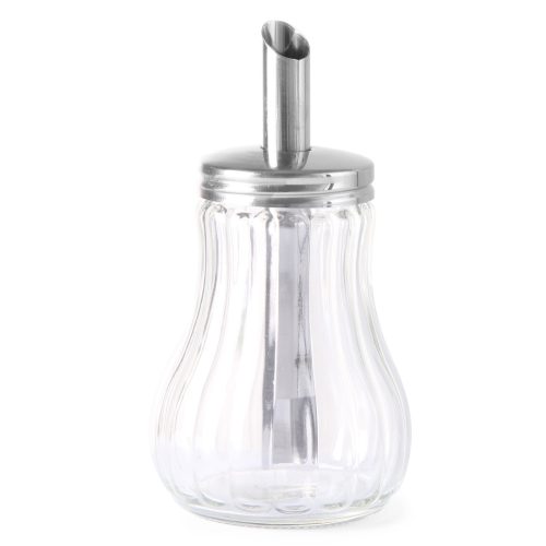 Stikla cukura bļoda ar cukura dozatoru 80mm 200ml - Hendi 452400