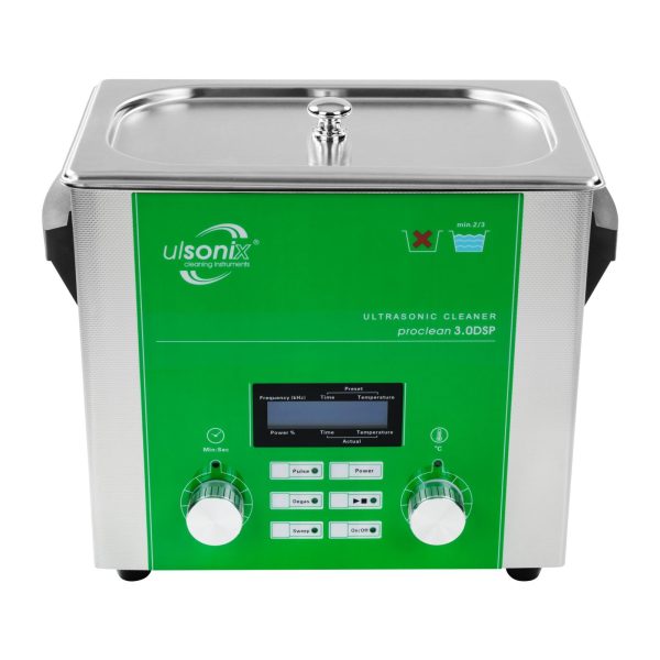 Proclean 3.0DSP Degas Sweep Pulse ultraskaņas mazgātāja ietilpība 3L