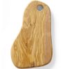 Olīvu koka pasniegšanas dēlis ar caurumu 350 x 210 x 18 mm - Hendi 505236