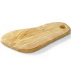 Olīvu koka pasniegšanas dēlis ar caurumu 350 x 210 x 18 mm - Hendi 505236