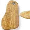 Olīvu koka pasniegšanas dēlis ar caurumu 350 x 210 x 18 mm - Hendi 505236