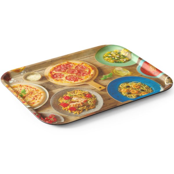 Nonslip paplāte garšīgu picu pastas pasniegšanai 330 x 430 mm - Hendi 508015