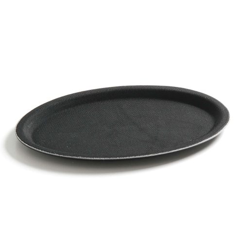 Anti -slip viesmīlis paplāte 20x26.5cm - melns