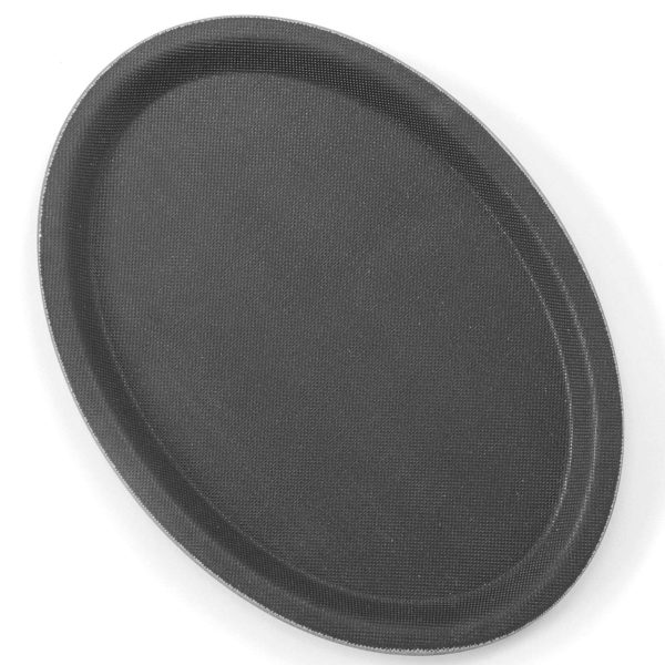 Anti -slip viesmīlis paplāte 20x26.5cm - melns