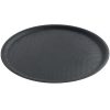 Anti -Slip viesmīles paplāte. 50cm melns - Hendi 508787