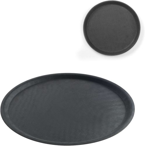 Anti -Slip viesmīles paplāte. 50cm melns - Hendi 508787