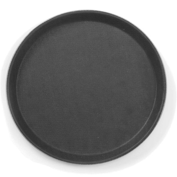 Anti -Slip viesmīles paplāte. 35cm - melns