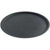 Anti -Slip viesmīles paplāte. 35cm - melns
