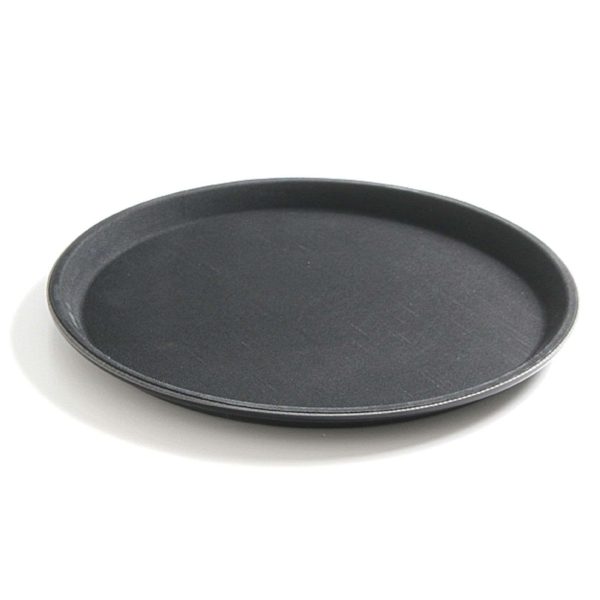 Anti -Slip viesmīles paplāte. 35cm - melns