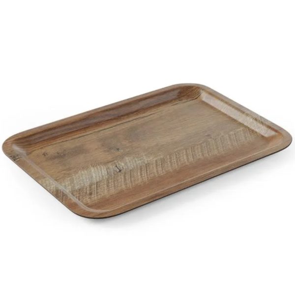 Laminēta koka pasniegšanas paplāte 430 x 330 mm - Hendi 508879