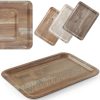 Laminēta koka pasniegšanas paplāte 430 x 330 mm - Hendi 508879