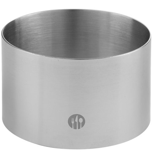 Nerūsējošā tērauda konditorejas izstrādājums 70 mm augstums 45 mm - Hendi 512104