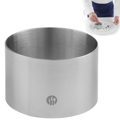 Nerūsējošā tērauda konditorejas izstrādājums 90 mm augstums 45 mm - Hendi 512302
