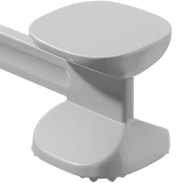 Divkāršās gaļas kaitēkls xl 300 x 80 x 80 mm - pelēks