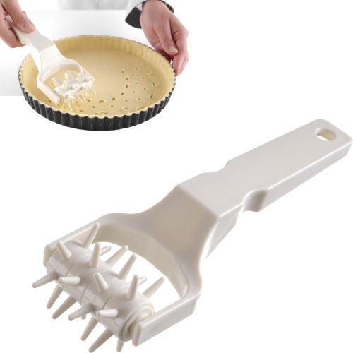 Polta rullīšu rullītis īsu klāsta mīklas virtuves līnijas 77x210mm caurduršanai - Hendi 515037