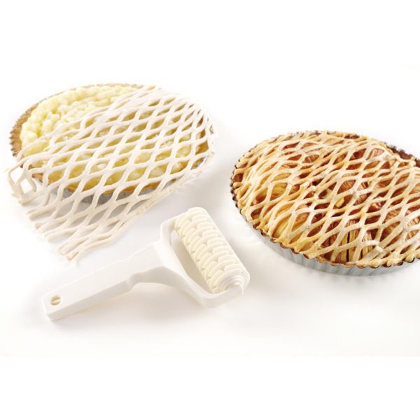 Mīklas griešanas rullīša režģa raksts Kitchen Line tartei 130x200mm - HENDI 515075