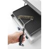 BBQ nerūsējošā tērauda grila suka ar nerūsējošā tērauda režģa formu y 310x170 mm - Hendi 525425