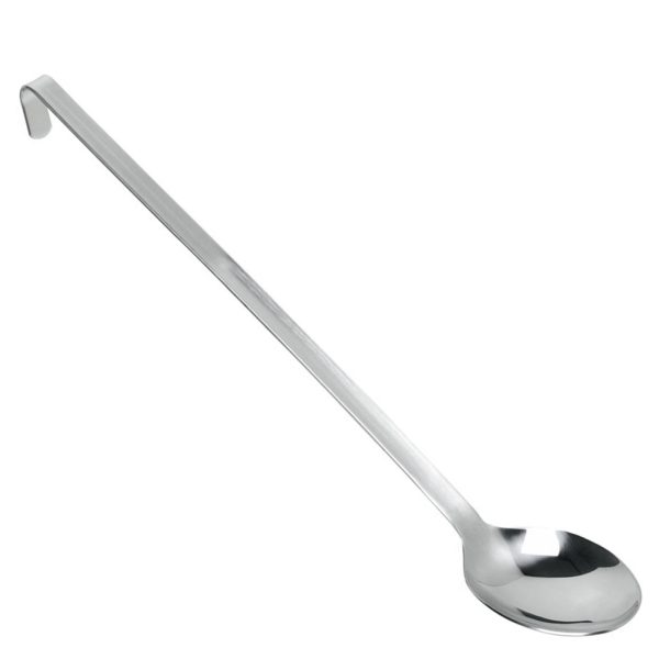 Profi līnijas nerūsējošā tērauda pasniegšanas karote 480 mm gara - Hendi 542507