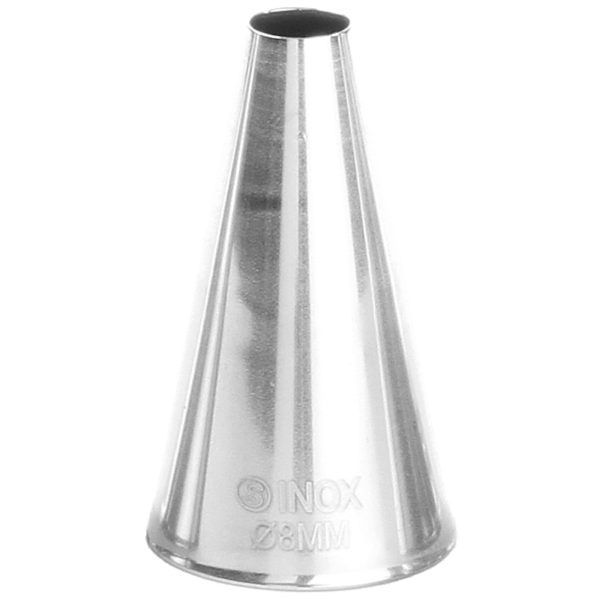 Aizmugures gals taisni līdz konditorejas maisa diametra 8 mm piedurknei - Hendi 551356 Aizmugures gals taisni līdz konditorejas maisa diametra 8 mm piedurknei - Hendi 551356