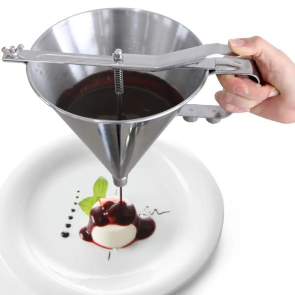 Tērauda dozēšanas pistole mērcēm un krēmiem Kitchen Line - Hendi 551813