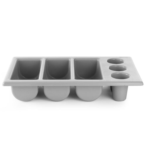 Galda piederumu konteiners Gn 1/1 6 -piece pelēks - Hendi 552353