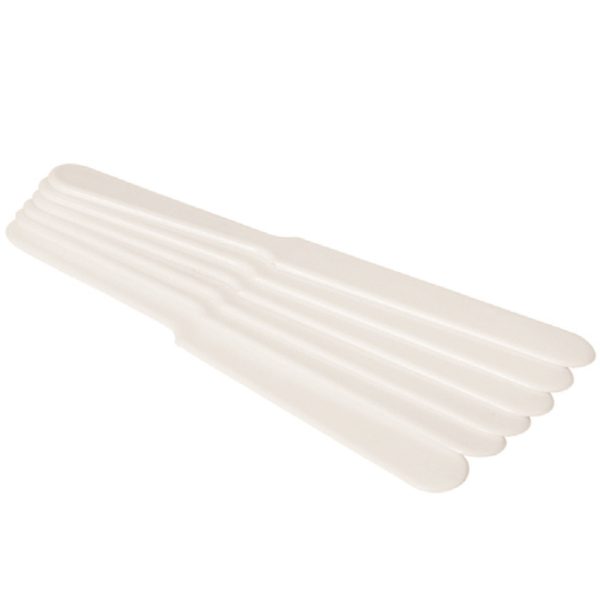 Biała alus putu lāpstiņa - Set 6 PCS - Hendi 565360