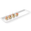 Melamīna bufetes displeja paplāte GN2/4, augstums 20 mm, balta - Hendi 566053