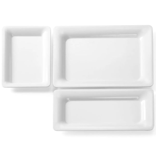 Melamīna bufetes displeja paplāte GN2/4, augstums 20 mm, balta - Hendi 566053