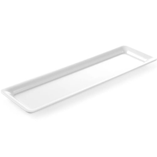 Bufetes izstādes paplāte traukiem ar melamīna GN2/4 augstumu 20 mm balts - Hendi 566053