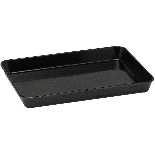 Gaļas un pārtikas paplātes konteiners ar melamīnu 290x160x35mm melnu - Hendi 568101