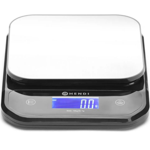 Elektroniskā virtuves skala 10 000 g / 1 g - Hendi 580028
