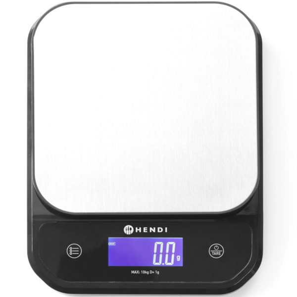 Elektroniskā virtuves skala 10 000 g / 1 g - Hendi 580028