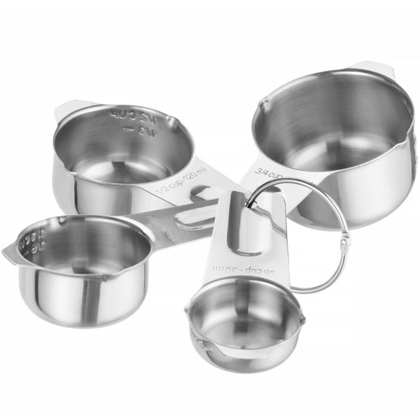 Virtuves stieņi 30/80/120/180 ml - iestatiet 4 gab.