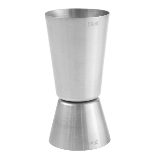 Barendas mērīšanas pasākums spirta dubultā atsevišķā tērauda 25 /50 ml - Hendi 596722