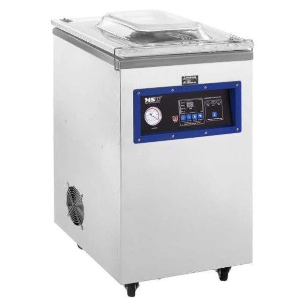 Packer vakuuma metināšanas mašīna pārtikas maisiņiem 40cm brīvi stāvošs 900W MSW VPM-900G