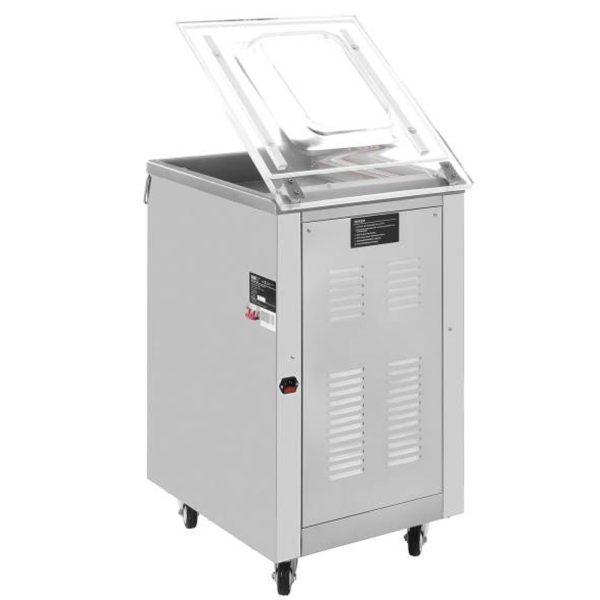 Packer vakuuma metināšanas mašīna pārtikas maisiņiem 40cm brīvi stāvošs 900W MSW VPM-900G