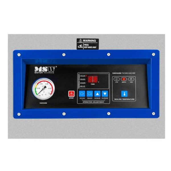 Packer vakuuma metināšanas mašīna pārtikas maisiņiem 40cm brīvi stāvošs 900W MSW VPM-900G