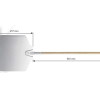Picas krāsns lāpsta 1320 mm - Hendi 617861