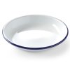 Dziļi emaljēta plāksne balts diametrs 180 mm Hendi 621240