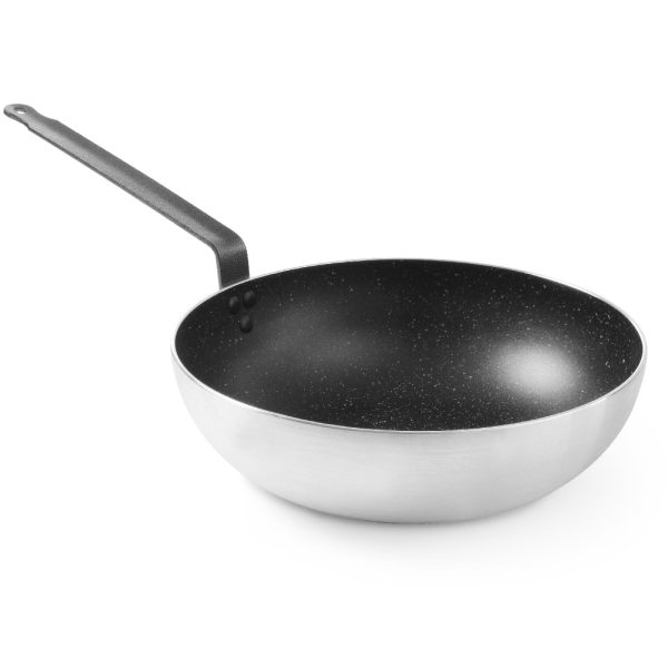 Profesionālā Marble Wok panna 3 L diametrā 280 - Hendi 627730