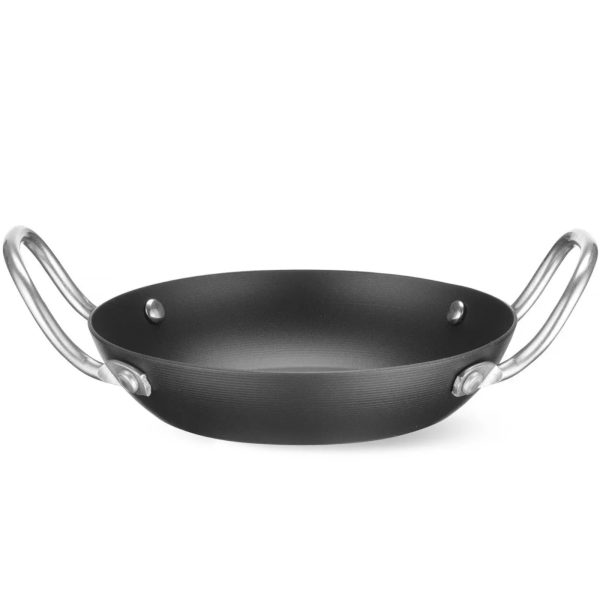Universāla serozēšanas panna ar oglekļa tērauda diametru 144 mm
