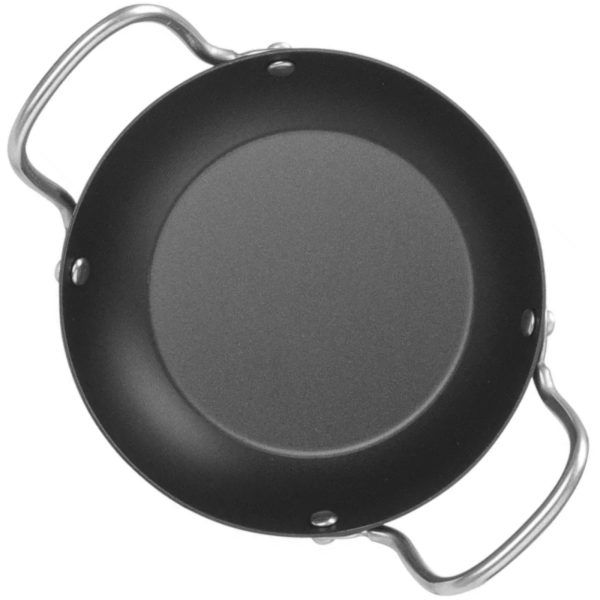 Universāla serozēšanas panna ar oglekļa tērauda diametru 144 mm