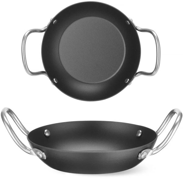 Universāla serozēšanas panna ar oglekļa tērauda diametru 144 mm
