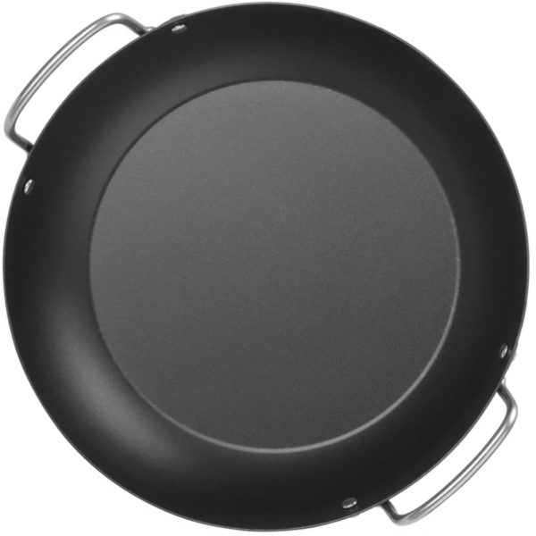 Universāla serozēšanas panna ar oglekļa tērauda diametru 204 mm